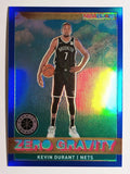 2019-20 Hoops Premium Stock Zero Gravity Blue #9 Kevin Durant
