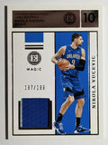 2019-20 Panini Encased Label Materials #13 Nikola Vucevic/199