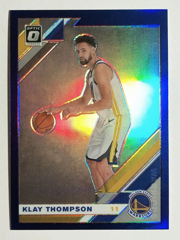 2019-20 Donruss Optic Purple #18 Klay Thompson