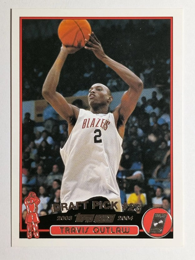 2003-04 Topps #243 Travis Outlaw RC (NM)