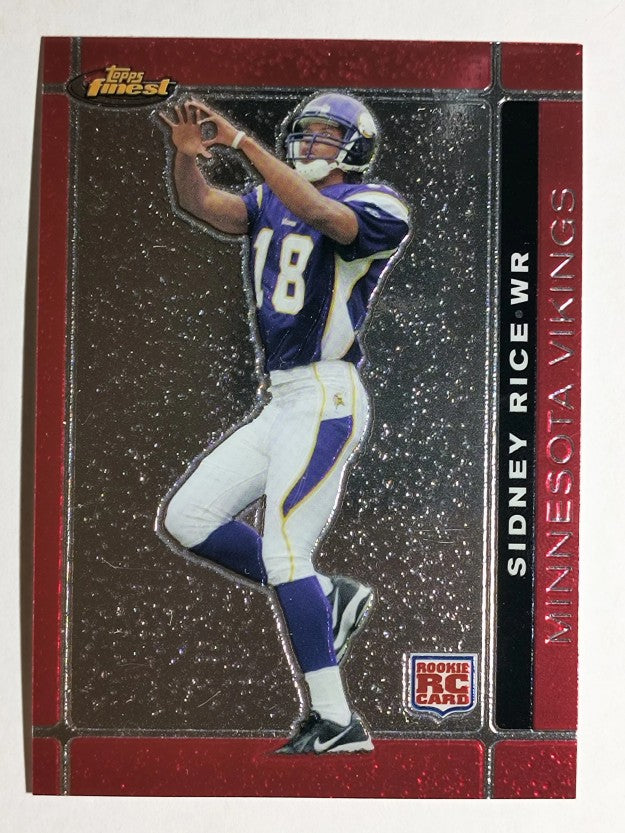 2007 Finest #137 Sidney Rice RC