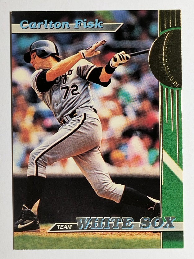 1993 White Sox Stadium Club #16 Carlton Fisk