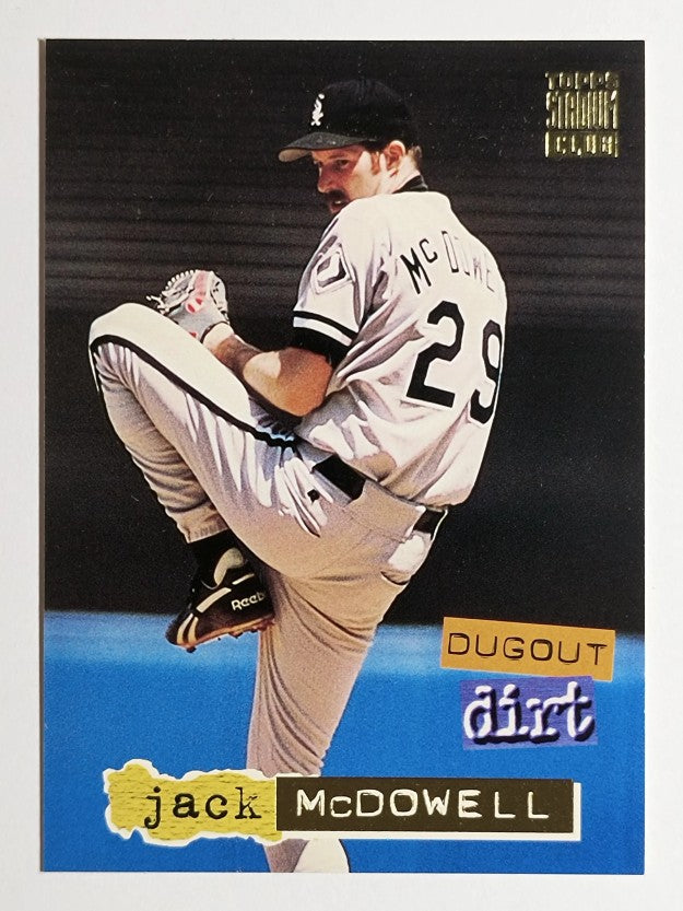 1994 Stadium Club Dugout Dirt #5 Jack McDowell