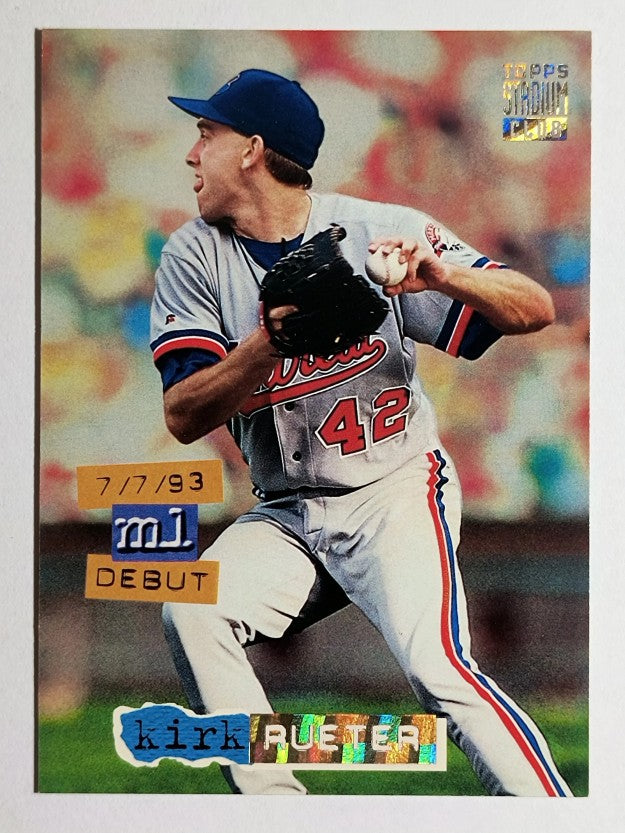 1994 Stadium Club Golden Rainbow #302 Kirk Rueter
