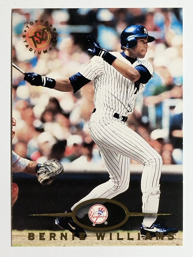 1995 Stadium Club #290 Bernie Williams