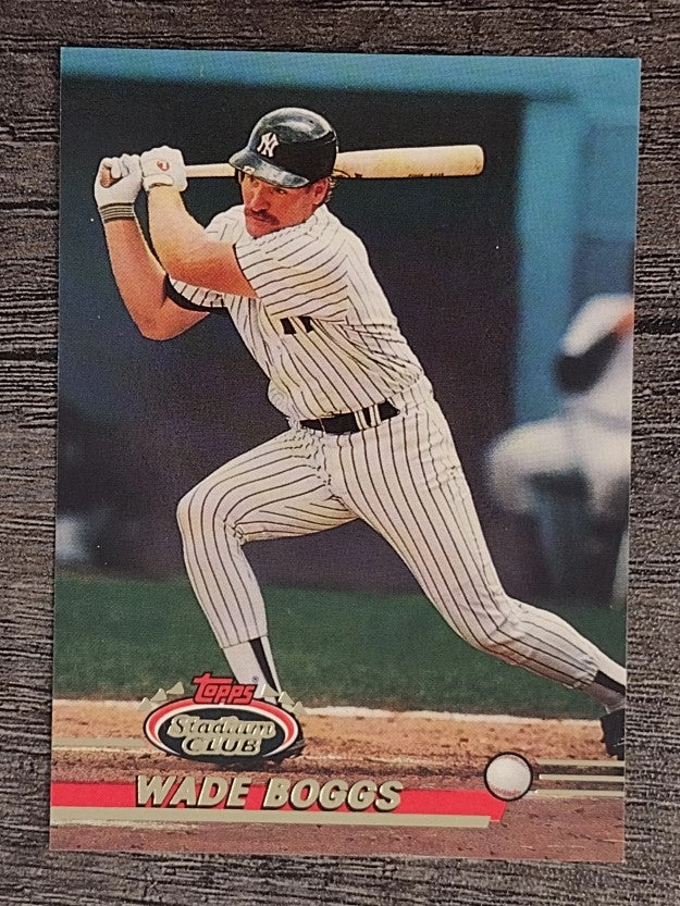 1993 Stadium Club #601 Wade Boggs