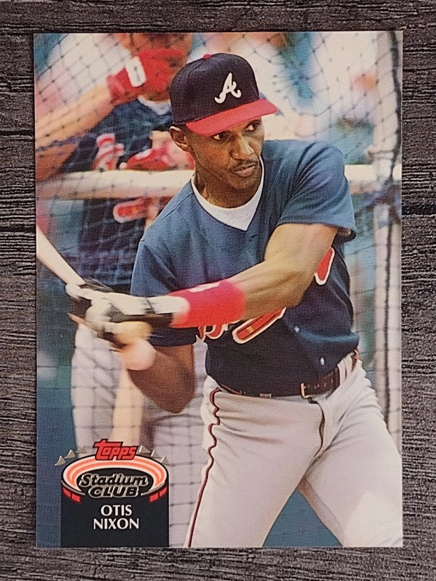 1992 Stadium Club #882 Otis Nixon
