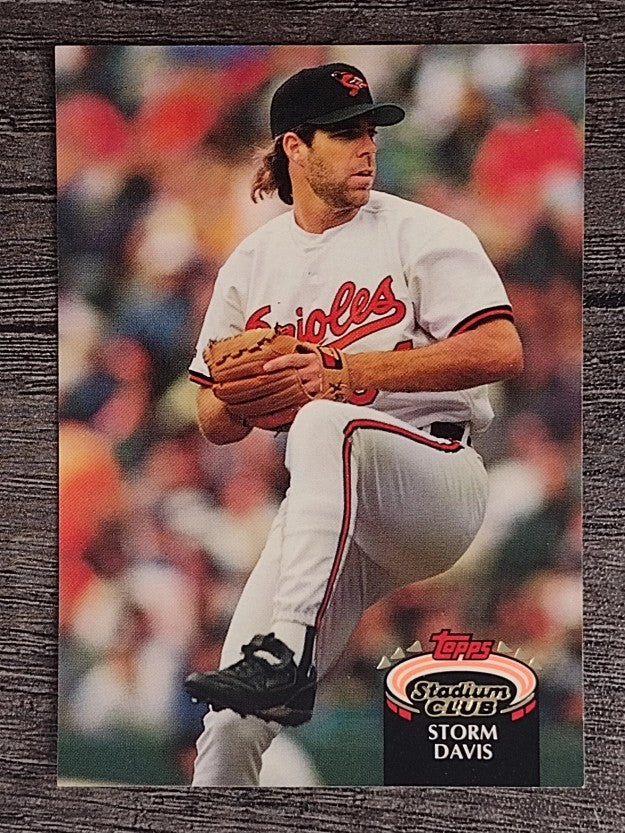 1992 Stadium Club #728 Storm Davis