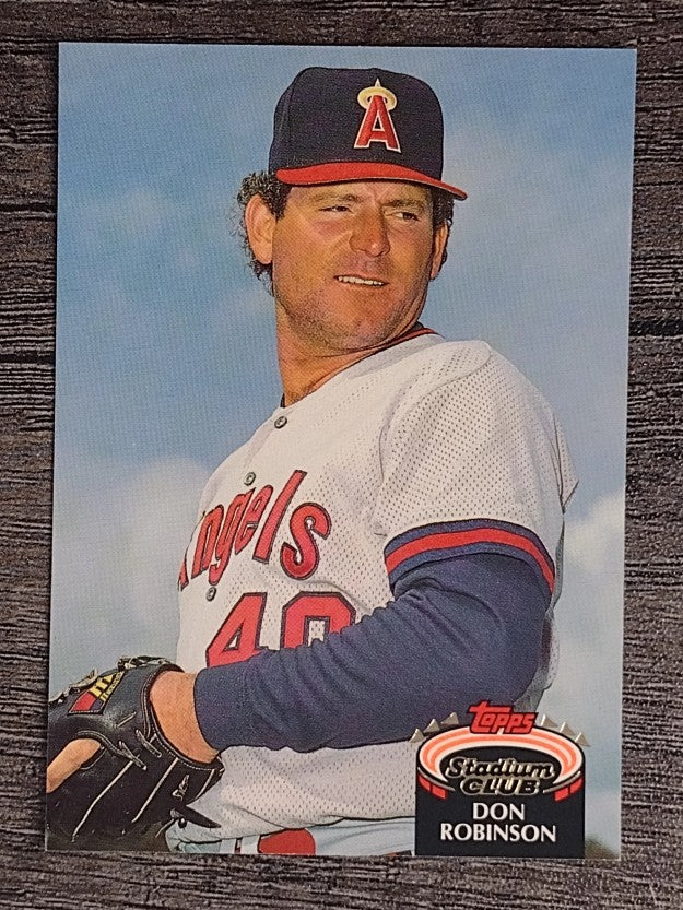1992 Stadium Club #729 Don Robinson