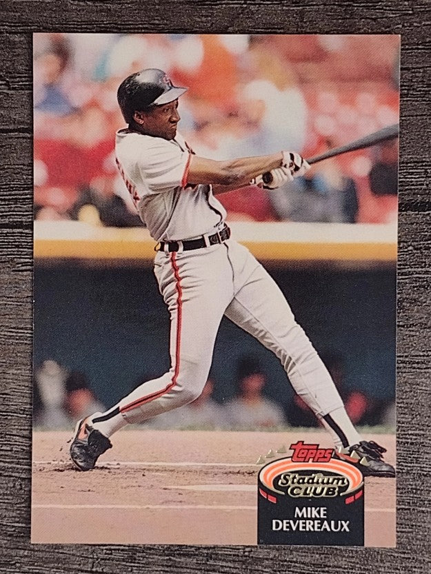1992 Stadium Club #199 Mike Devereaux