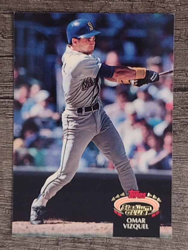 1992 Stadium Club #163 Omar Vizquel