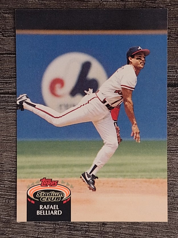 1992 Stadium Club #105 Rafael Belliard