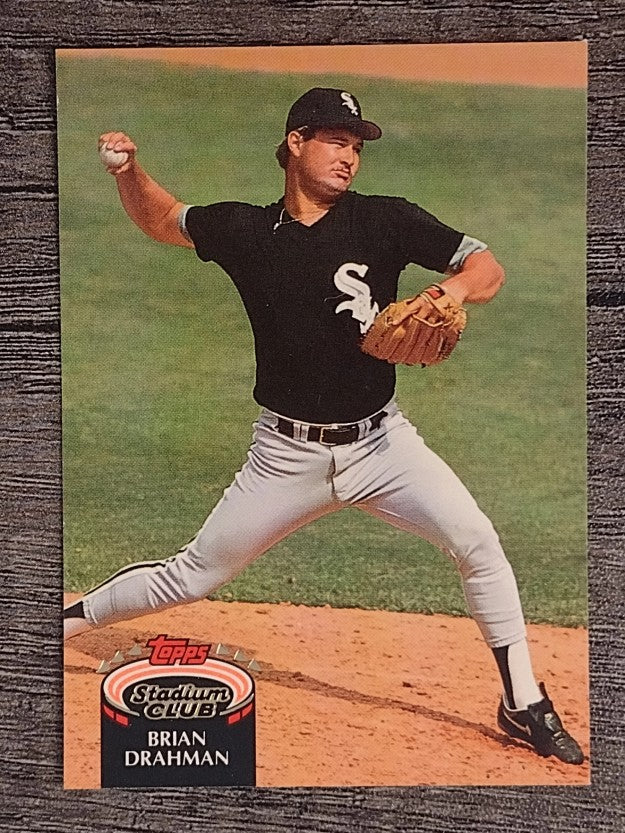 1992 Stadium Club #744 Brian Drahman