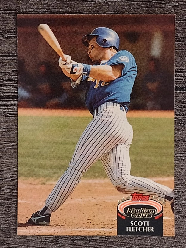 1992 Stadium Club #792 Scott Fletcher