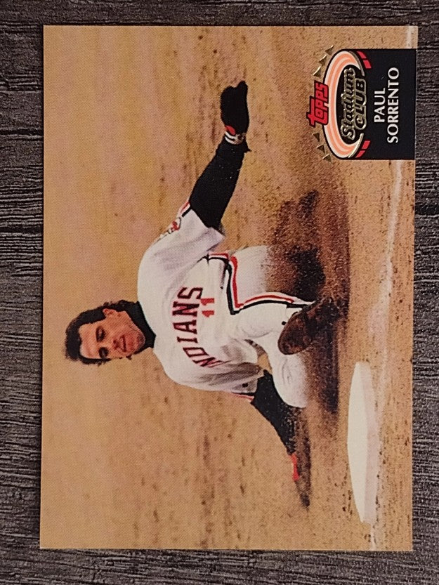 1992 Stadium Club #707 Paul Sorrento