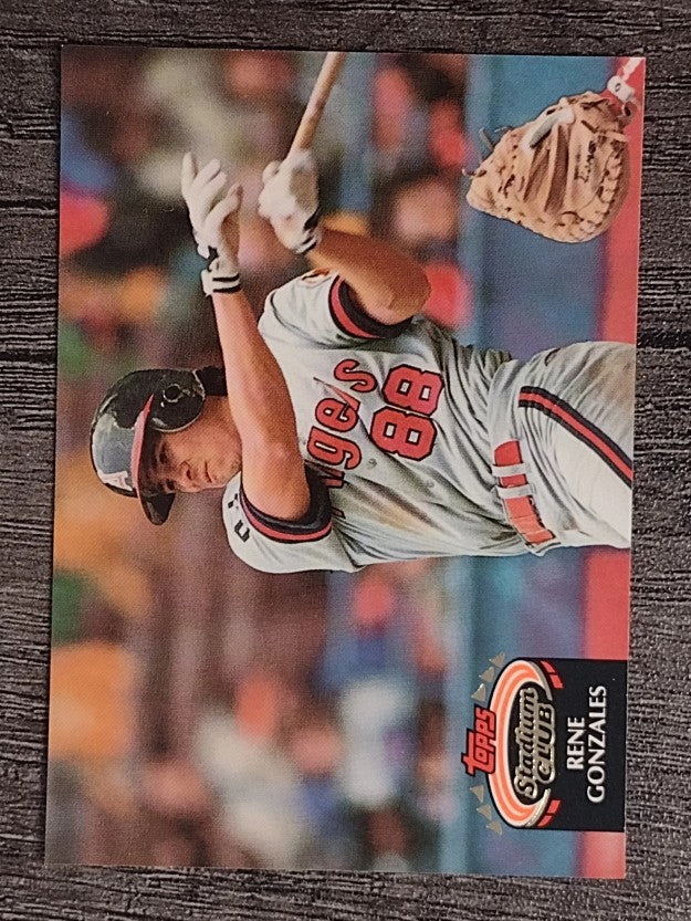 1992 Stadium Club #704 Rene Gonzales