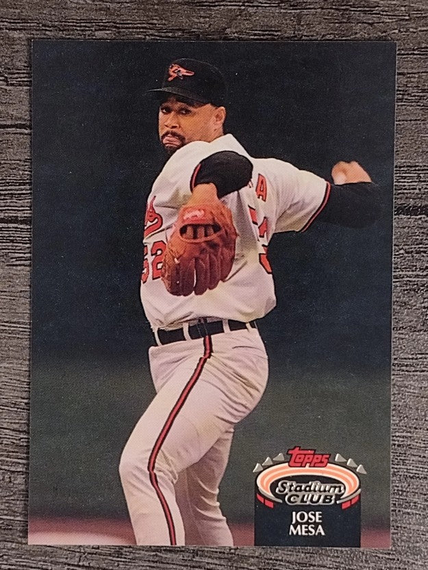 1992 Stadium Club #888 Jose Mesa