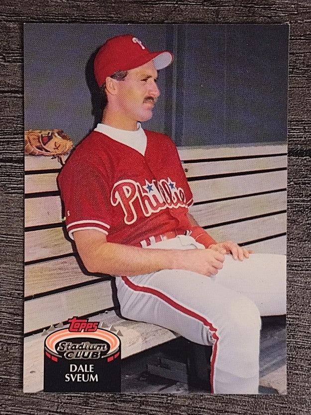 1992 Stadium Club #687 Dale Sveum