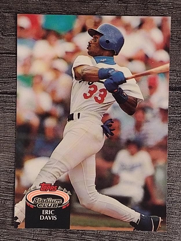 1992 Stadium Club #660 Eric Davis