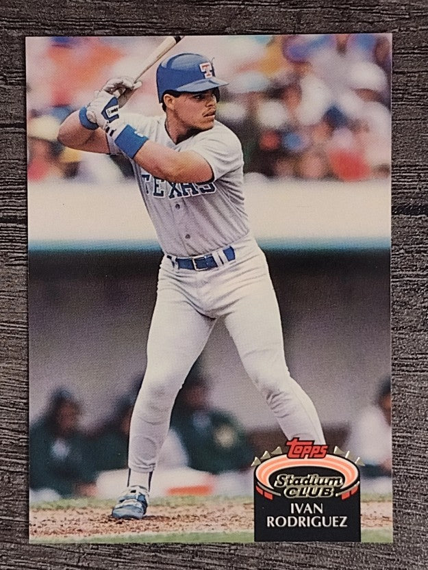 1992 Stadium Club #415 Ivan Rodriguez