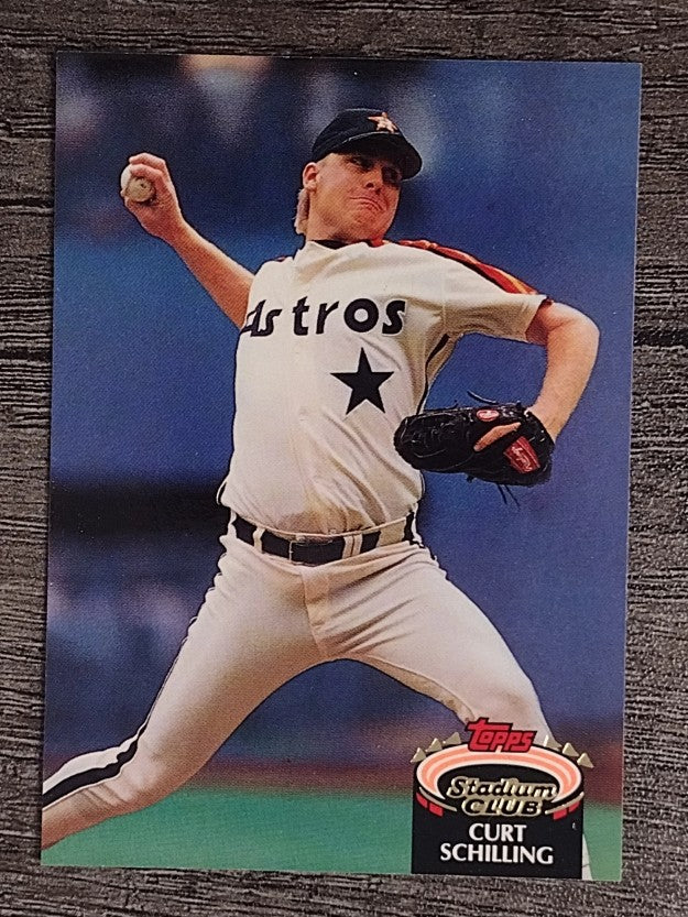 1992 Stadium Club #279 Curt Schilling