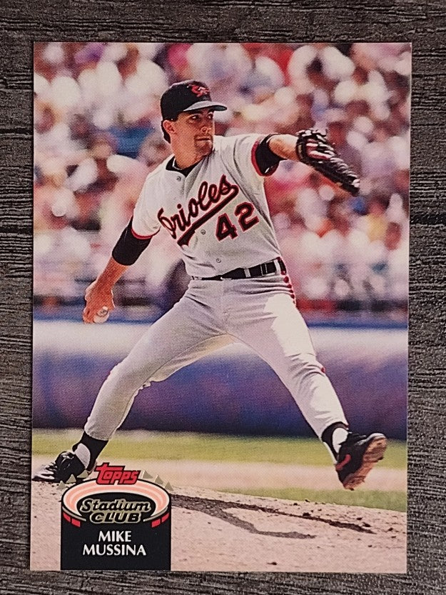 1992 Stadium Club #225 Mike Mussina