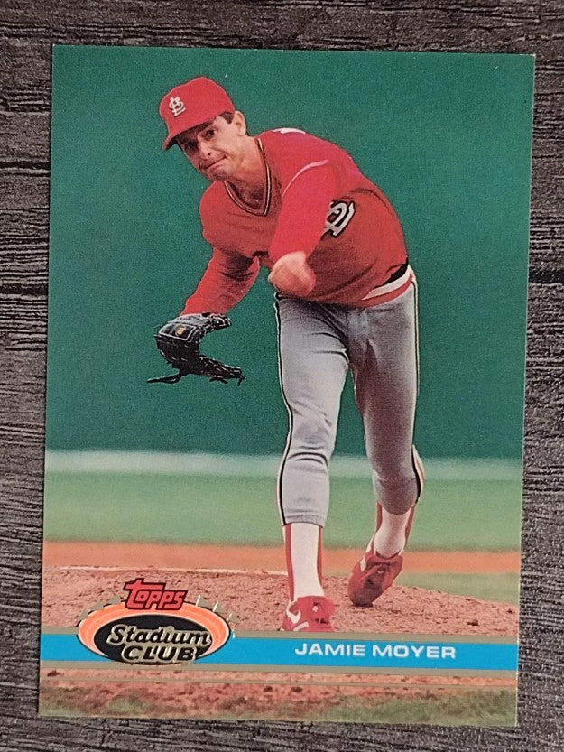 1991 Stadium Club #481 Jamie Moyer