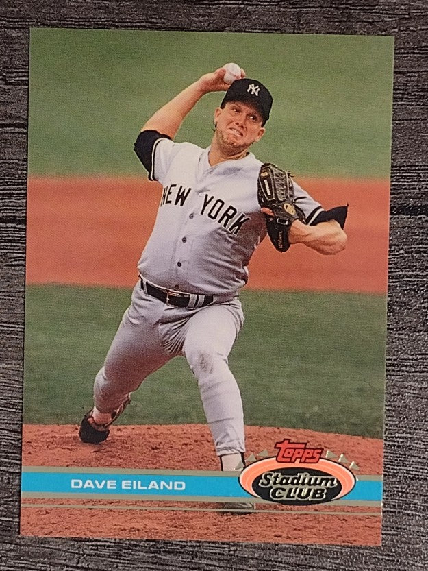 1991 Stadium Club #477 Dave Eiland