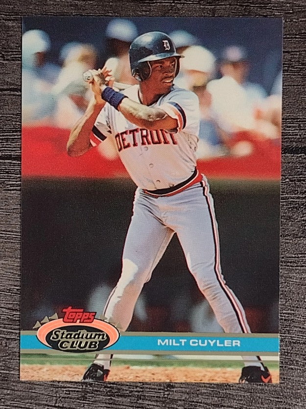 1991 Stadium Club #470 Milt Cuyler