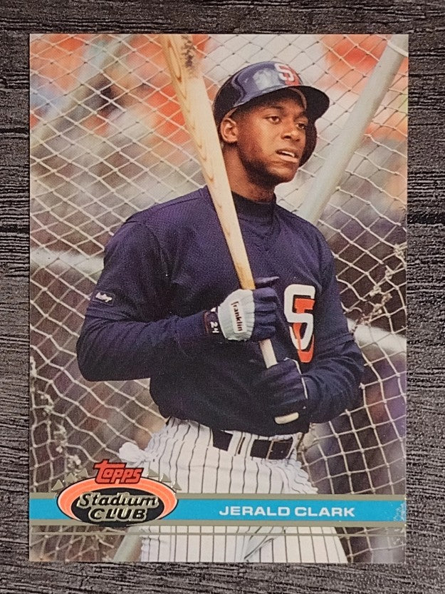 1991 Stadium Club #468 Jerald Clark