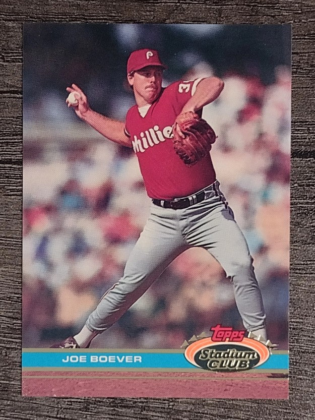 1991 Stadium Club #462 Joe Boever