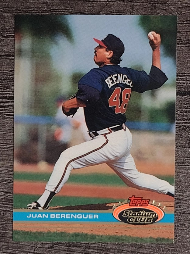 1991 Stadium Club #460 Juan Berenguer