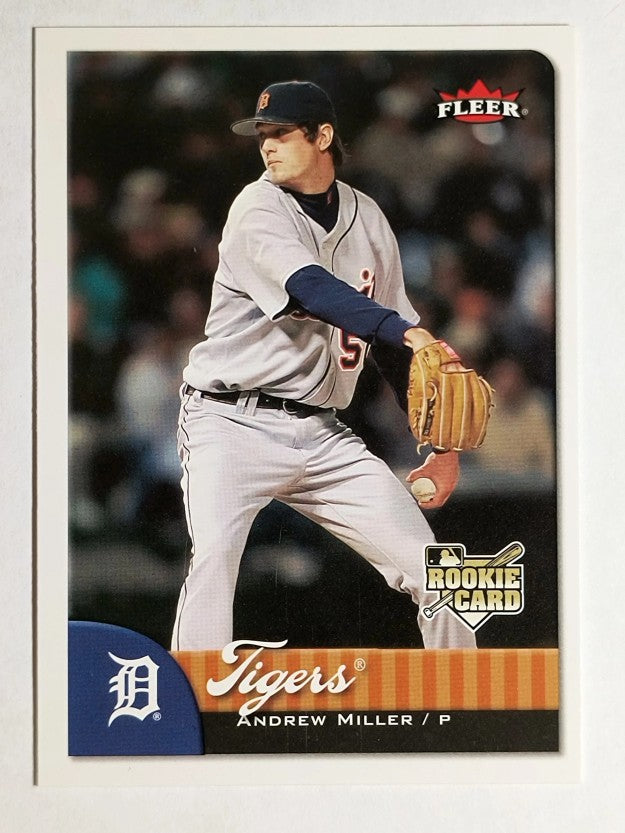 2007 Fleer #340 Andrew Miller RC