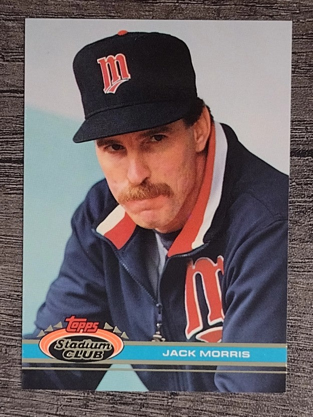 1991 Stadium Club #447 Jack Morris