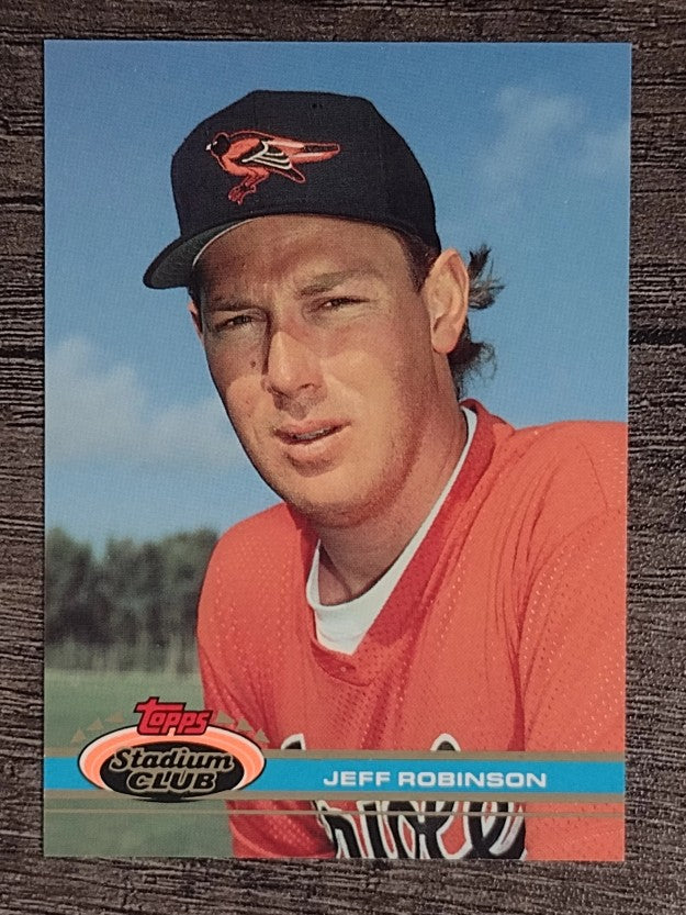 1991 Stadium Club #441 Jeff M. Robinson