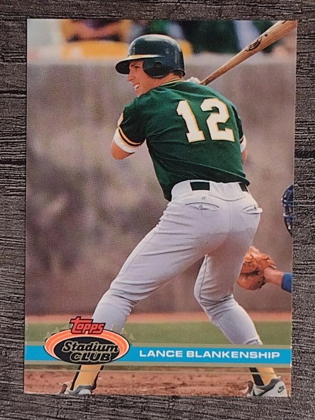 1991 Stadium Club #437 Lance Blankenship