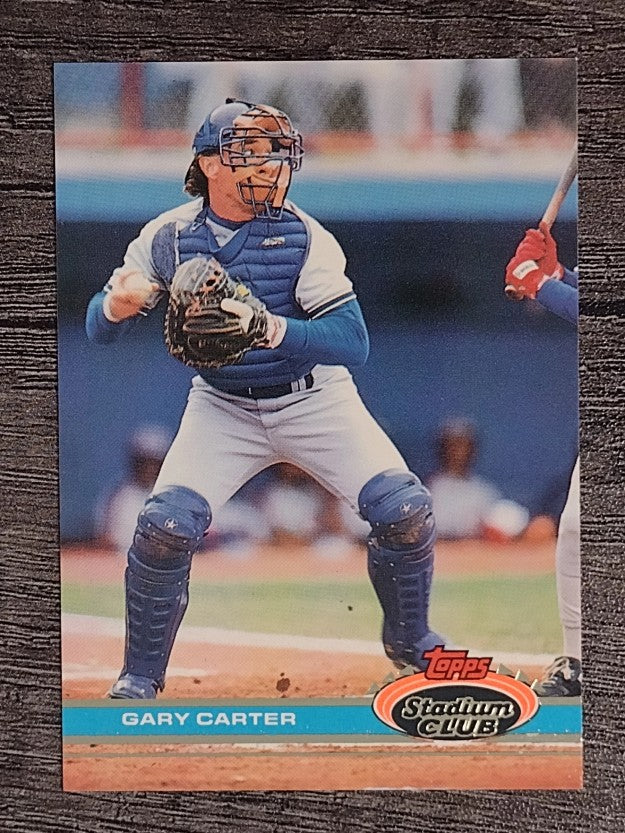 1991 Stadium Club #424 Gary Carter