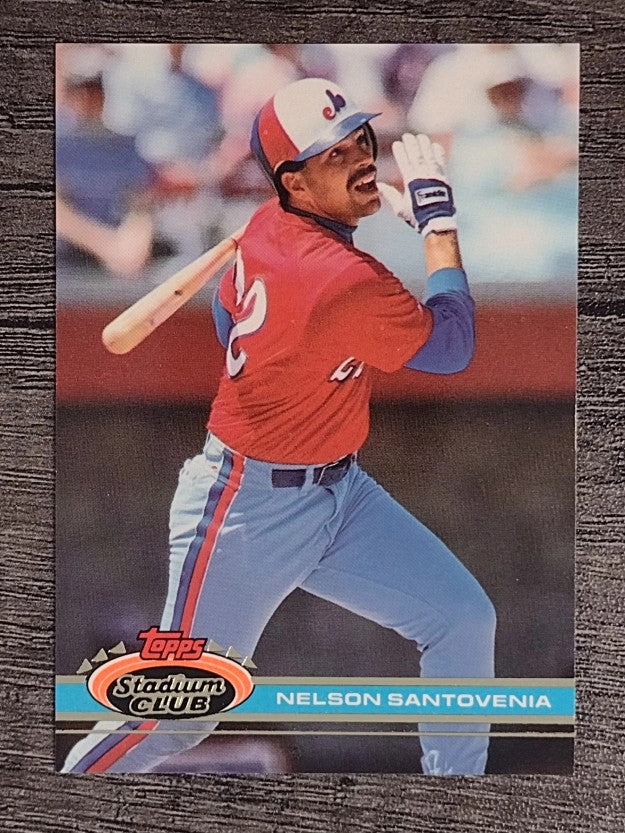 1991 Stadium Club #416 Nelson Santovenia