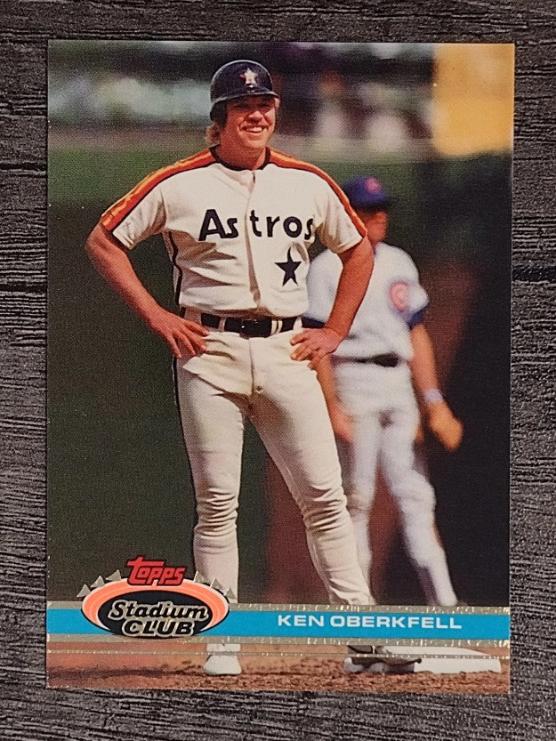 1991 Stadium Club #414 Ken Oberkfell