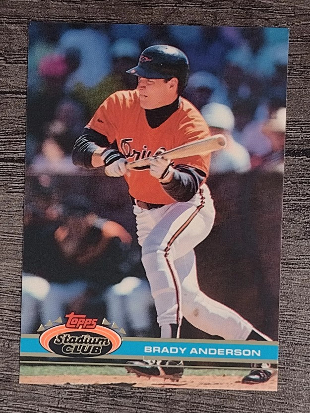 1991 Stadium Club #410 Brady Anderson