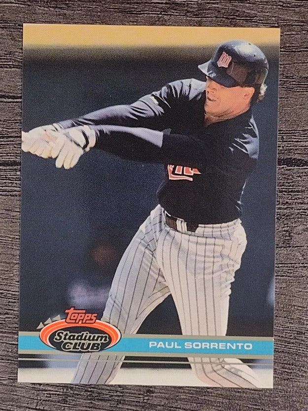 1991 Stadium Club #408 Paul Sorrento