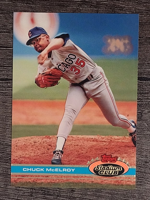 1991 Stadium Club #407 Chuck McElroy
