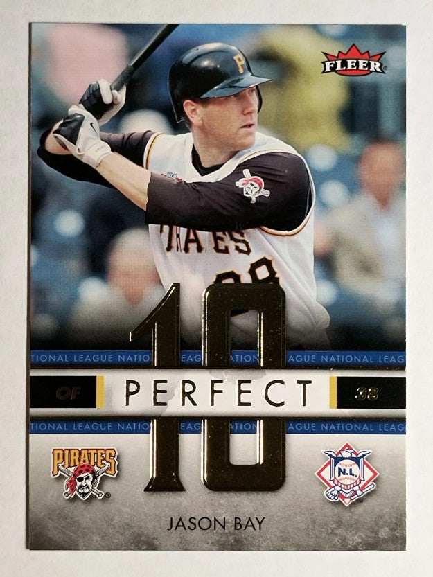 2007 Fleer Perfect 10 #JB Jason Bay