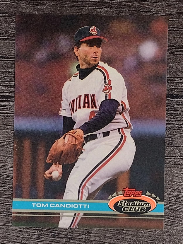1991 Stadium Club #405 Tom Candiotti