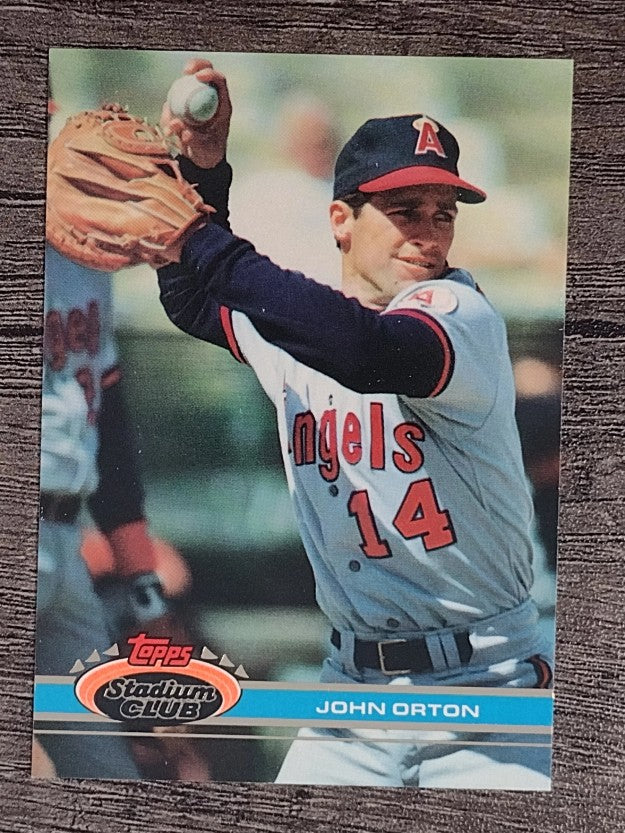 1991 Stadium Club #591 John Orton