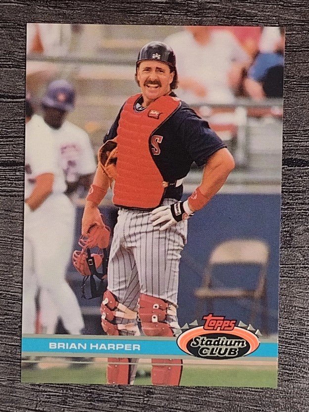 1991 Stadium Club #589 Brian Harper