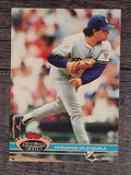 1991 Stadium Club #90 Fernando Valenzuela