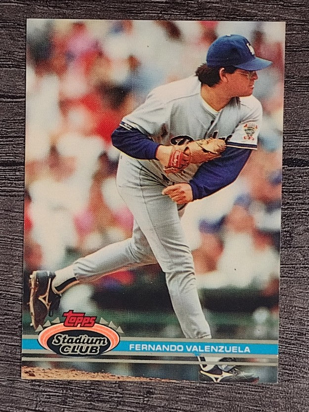 1991 Stadium Club #90 Fernando Valenzuela