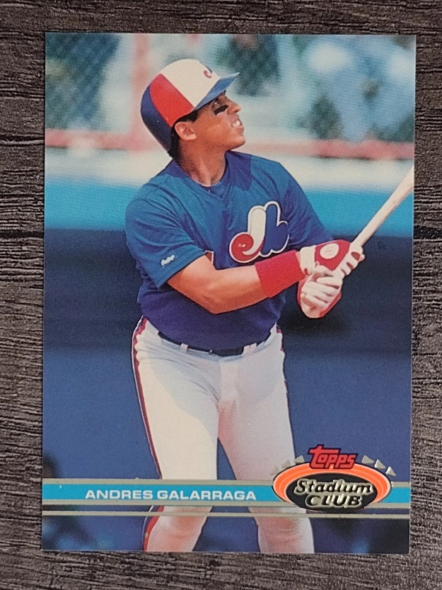 1991 Stadium Club #69 Andres Galarraga