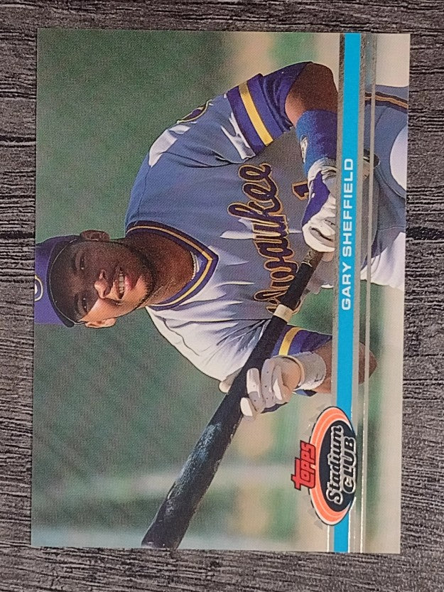 1991 Stadium Club #95 Gary Sheffield